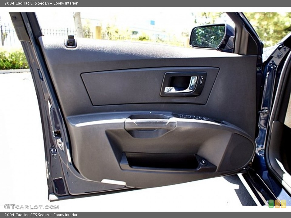 Ebony Interior Door Panel for the 2004 Cadillac CTS Sedan #66211585