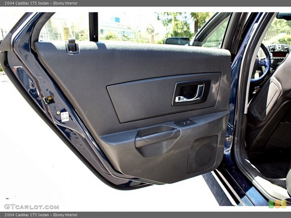 Ebony Interior Door Panel for the 2004 Cadillac CTS Sedan #66211594