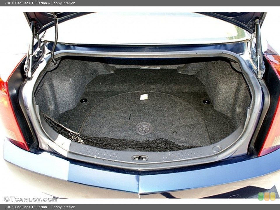 Ebony Interior Trunk for the 2004 Cadillac CTS Sedan #66211609