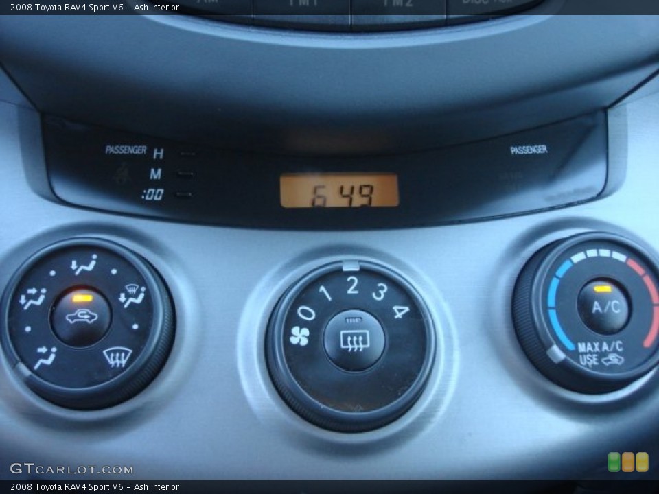 Ash Interior Controls for the 2008 Toyota RAV4 Sport V6 #66212743