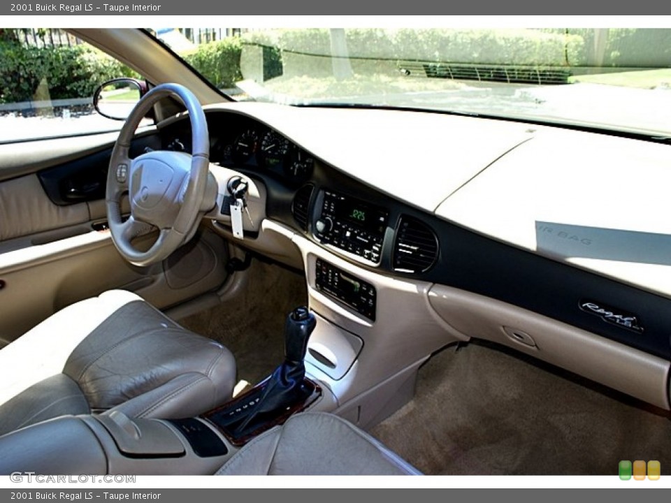 Taupe Interior Dashboard for the 2001 Buick Regal LS #66214306
