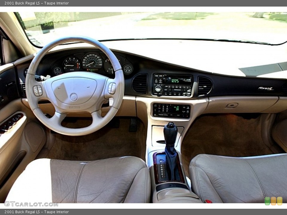 Taupe Interior Dashboard for the 2001 Buick Regal LS #66214369