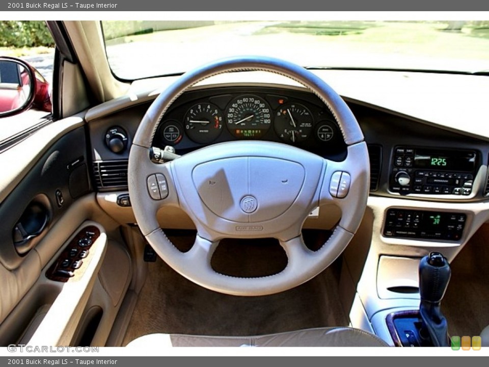 Taupe Interior Steering Wheel for the 2001 Buick Regal LS #66214375