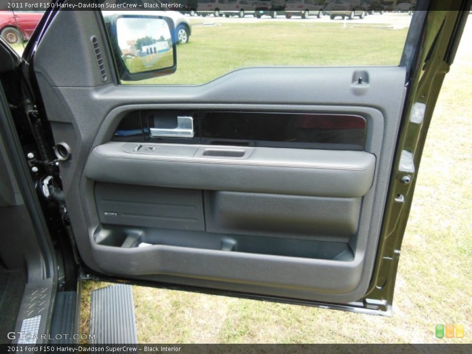Black Interior Door Panel for the 2011 Ford F150 Harley-Davidson SuperCrew #66216982