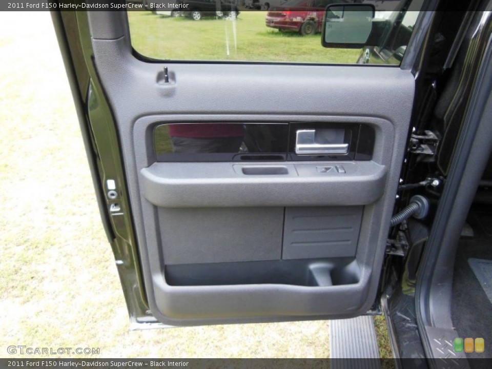 Black Interior Door Panel for the 2011 Ford F150 Harley-Davidson SuperCrew #66217015