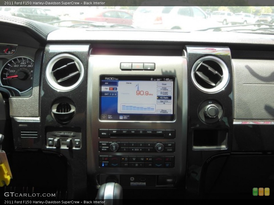 Black Interior Navigation for the 2011 Ford F150 Harley-Davidson SuperCrew #66217069