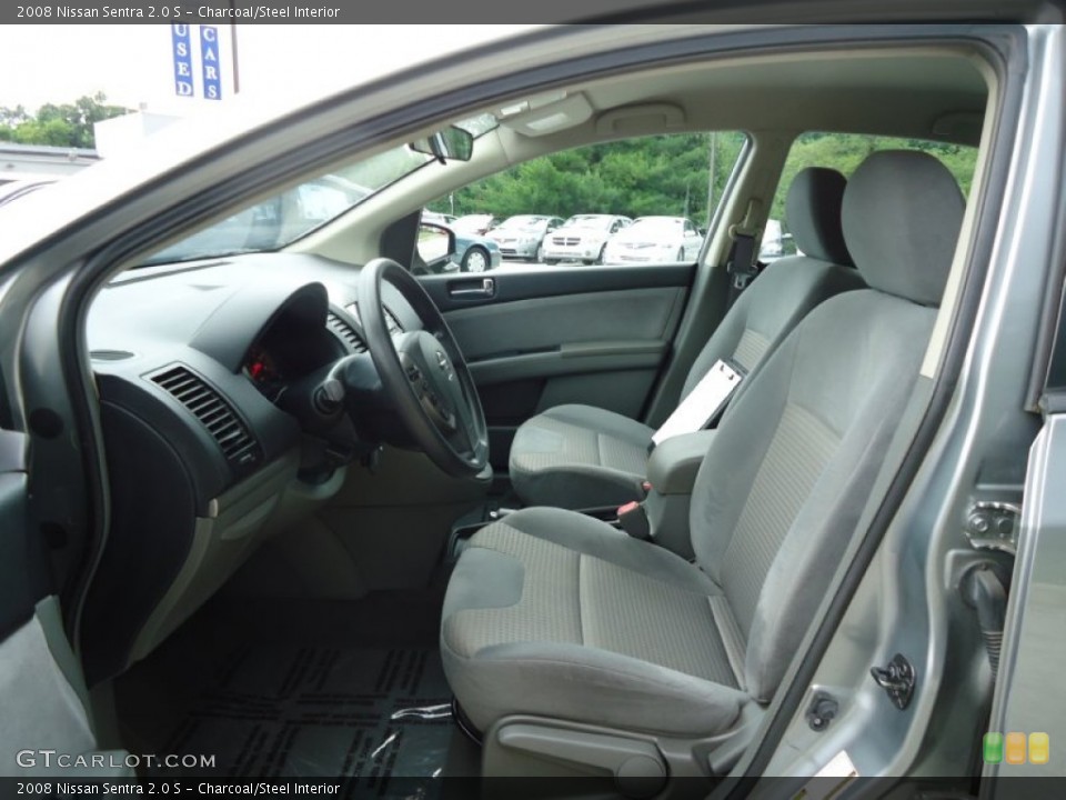 Charcoal/Steel Interior Photo for the 2008 Nissan Sentra 2.0 S #66218218