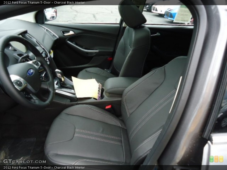 Charcoal Black Interior Photo for the 2012 Ford Focus Titanium 5-Door #66218269