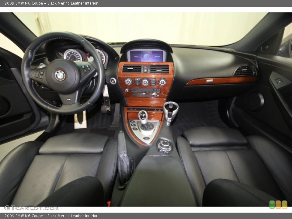 Black Merino Leather Interior Photo for the 2009 BMW M6 Coupe #66220290