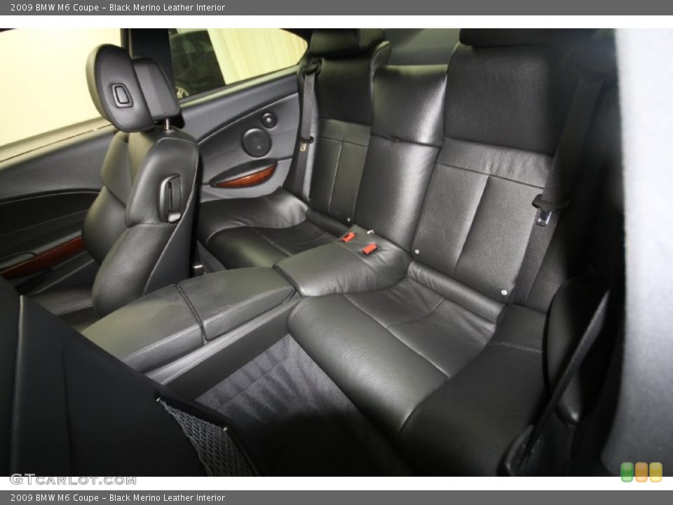 Black Merino Leather Interior Photo for the 2009 BMW M6 Coupe #66220380