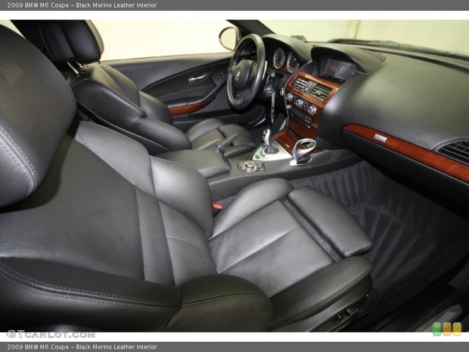 Black Merino Leather Interior Photo for the 2009 BMW M6 Coupe #66220533