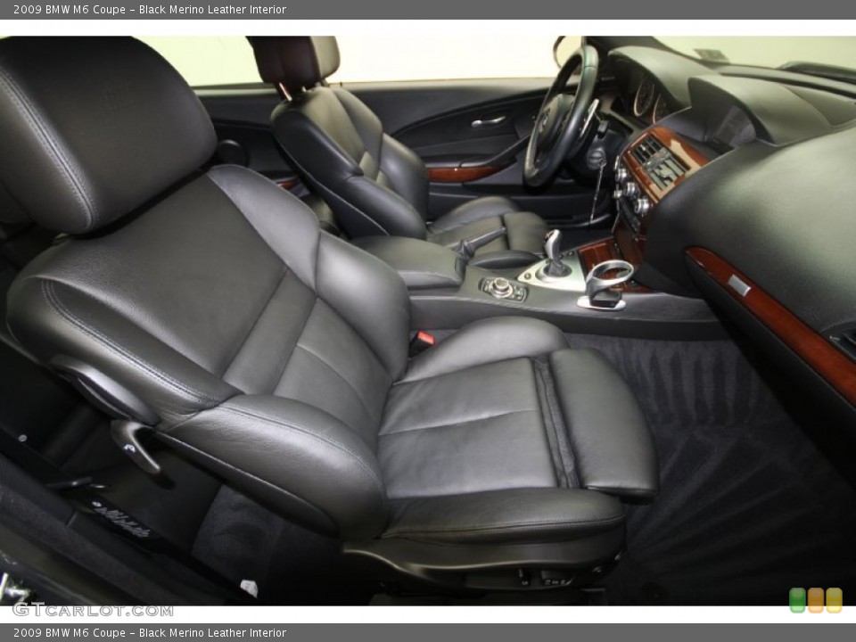 Black Merino Leather Interior Photo for the 2009 BMW M6 Coupe #66220560