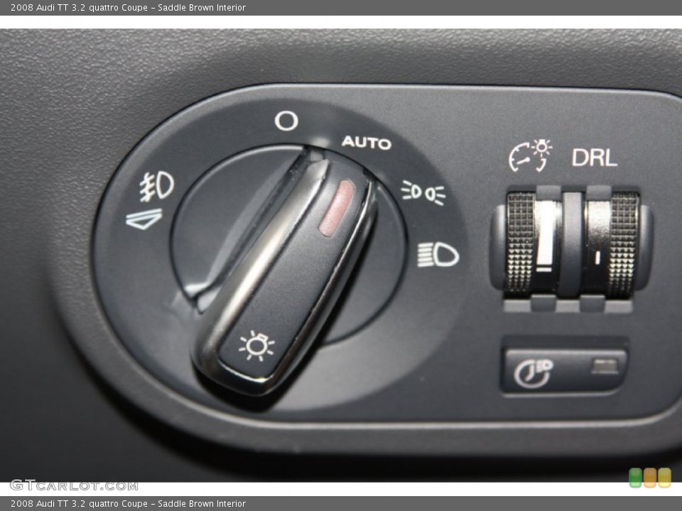 Saddle Brown Interior Controls for the 2008 Audi TT 3.2 quattro Coupe #66220572