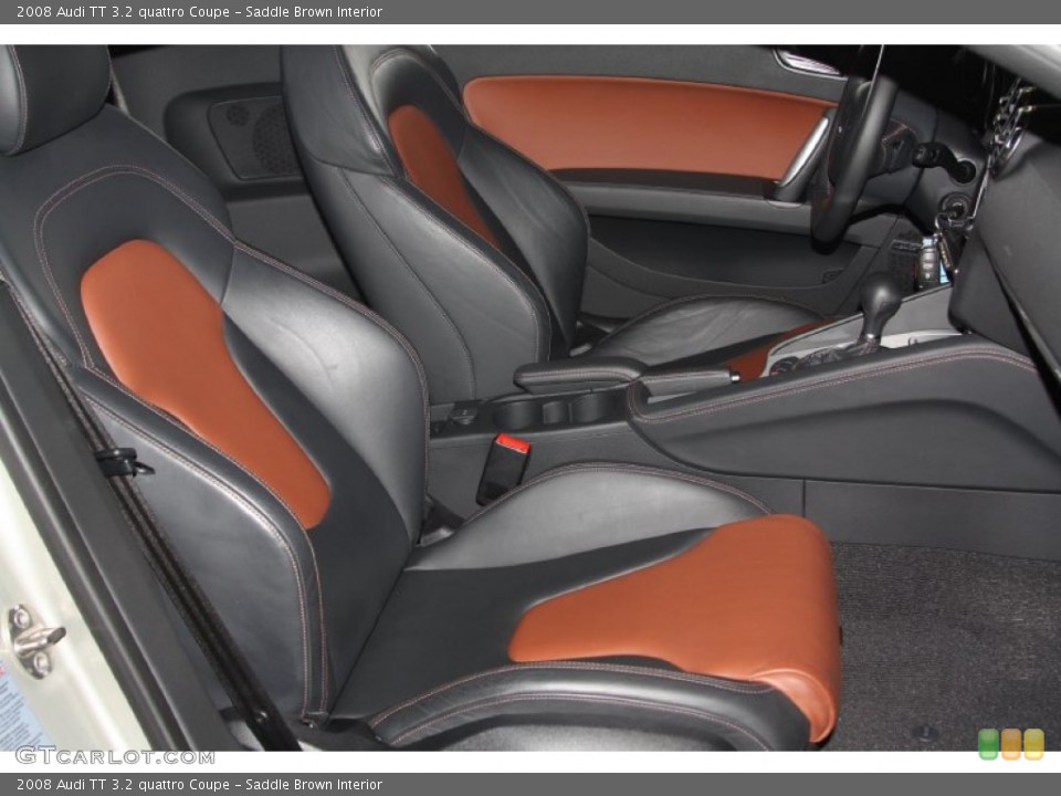 Saddle Brown Interior Photo for the 2008 Audi TT 3.2 quattro Coupe #66220626