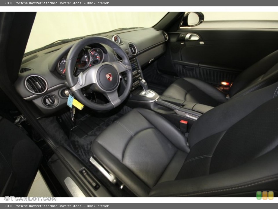 Black Interior Photo for the 2010 Porsche Boxster  #66221850