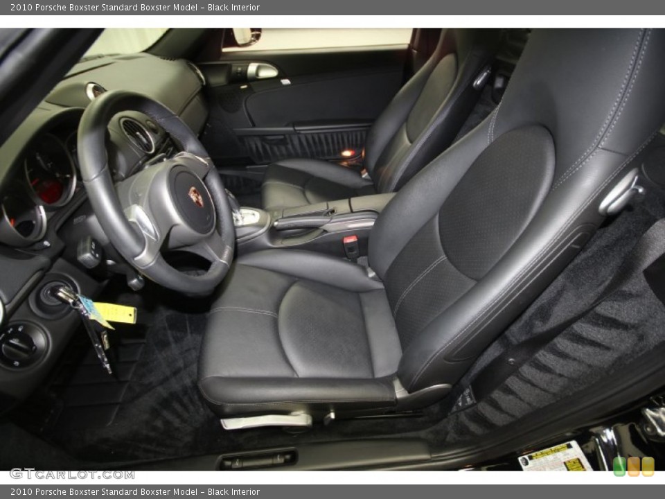 Black Interior Photo for the 2010 Porsche Boxster  #66221964