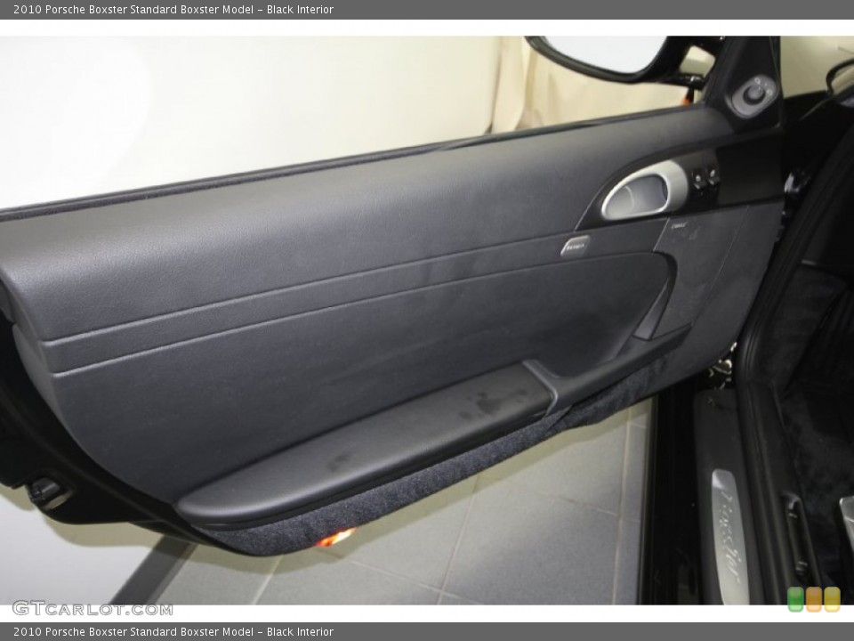 Black Interior Door Panel for the 2010 Porsche Boxster  #66221974