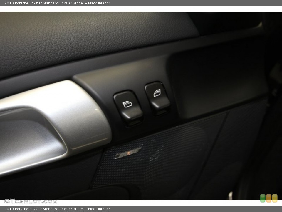 Black Interior Controls for the 2010 Porsche Boxster  #66221983