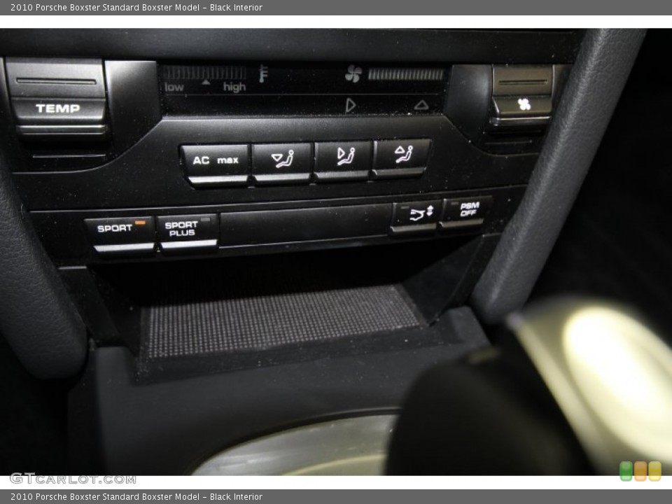 Black Interior Controls for the 2010 Porsche Boxster  #66222042
