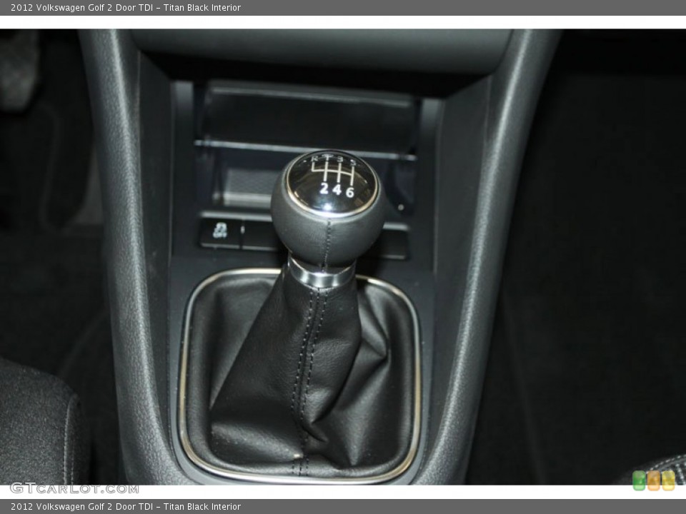 Titan Black Interior Transmission for the 2012 Volkswagen Golf 2 Door TDI #66222159