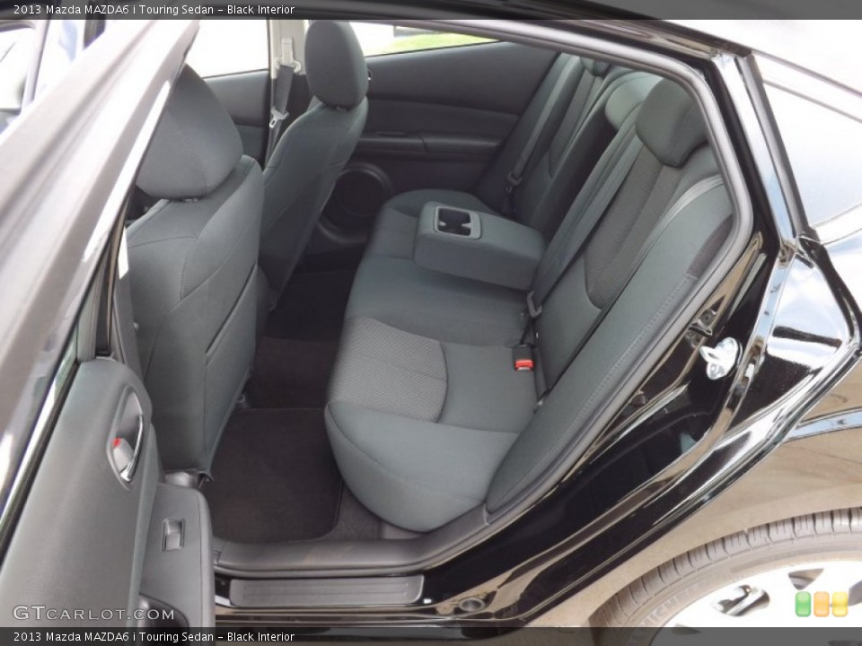 Black Interior Photo for the 2013 Mazda MAZDA6 i Touring Sedan #66222682