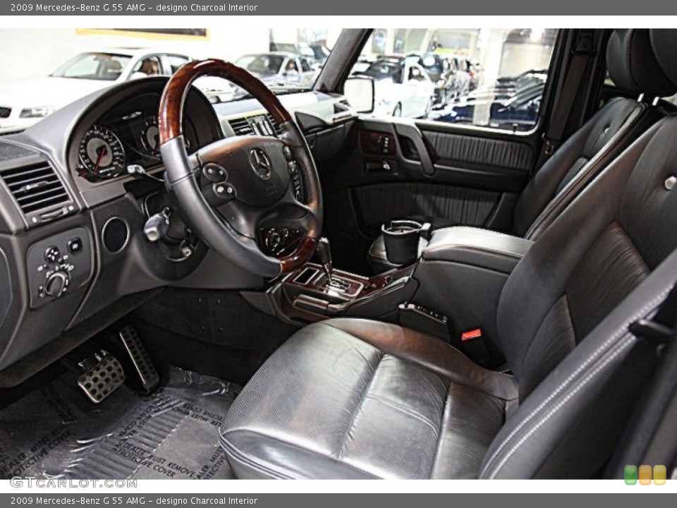 designo Charcoal Interior Photo for the 2009 Mercedes-Benz G 55 AMG #66222792