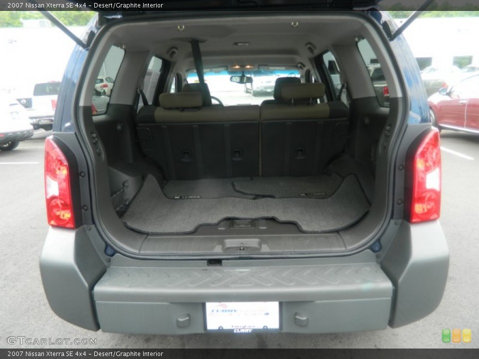 Desert/Graphite Interior Trunk for the 2007 Nissan Xterra SE 4x4 #66224784