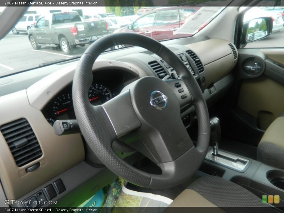 Desert/Graphite Interior Steering Wheel for the 2007 Nissan Xterra SE 4x4 #66224829