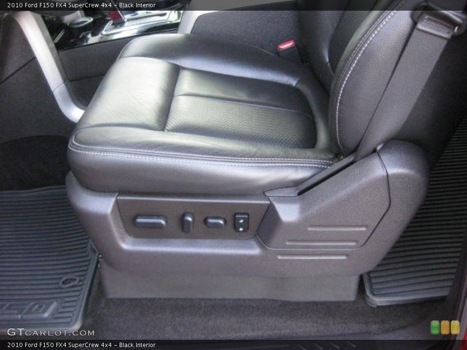 Black Interior Photo for the 2010 Ford F150 FX4 SuperCrew 4x4 #66224956