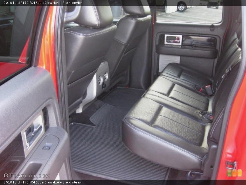 Black Interior Photo for the 2010 Ford F150 FX4 SuperCrew 4x4 #66224990