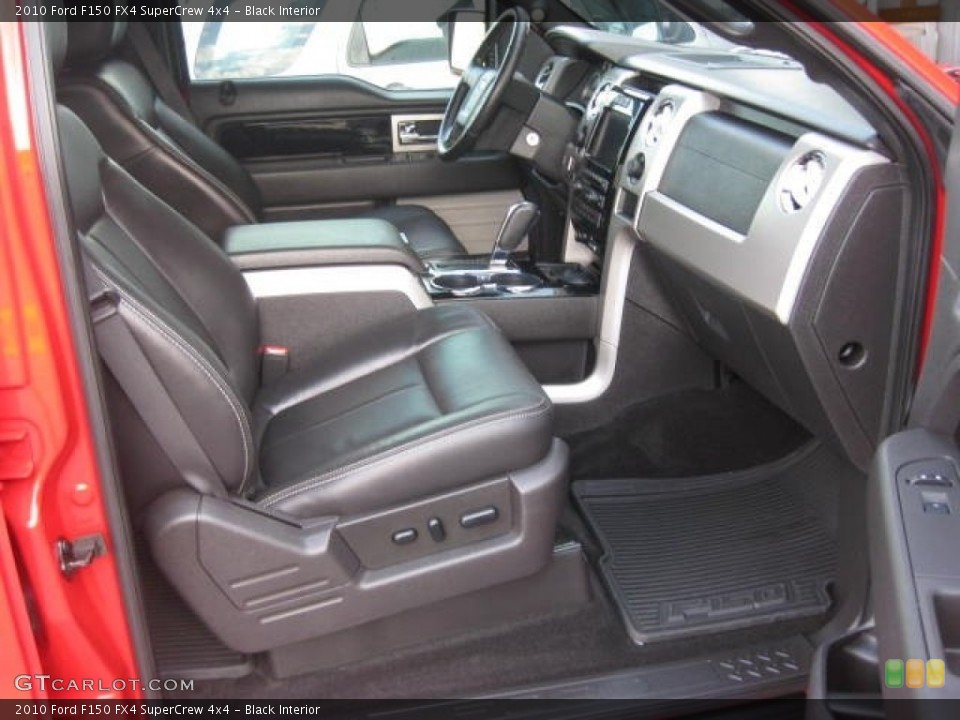 Black Interior Photo for the 2010 Ford F150 FX4 SuperCrew 4x4 #66225014