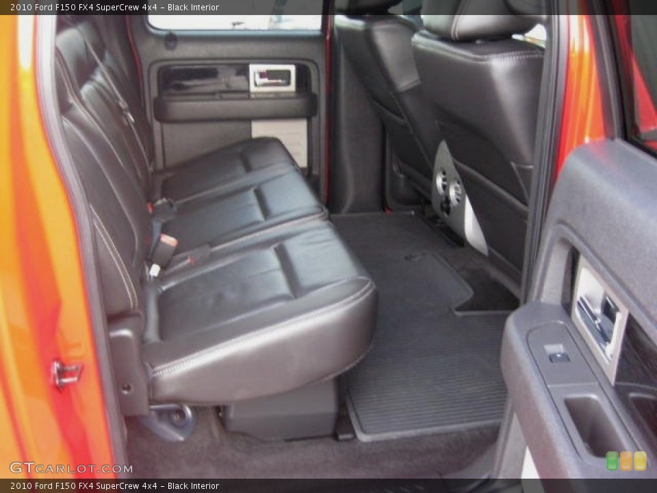 Black Interior Photo for the 2010 Ford F150 FX4 SuperCrew 4x4 #66225030