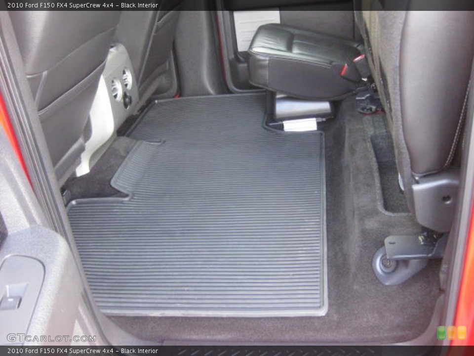 Black Interior Photo for the 2010 Ford F150 FX4 SuperCrew 4x4 #66225054