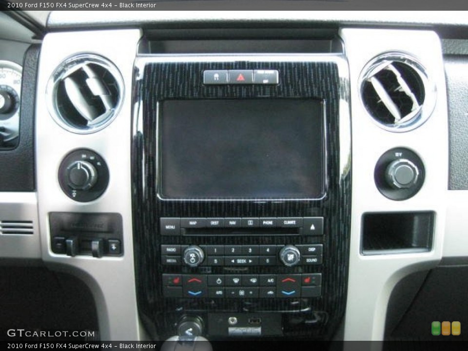 Black Interior Navigation for the 2010 Ford F150 FX4 SuperCrew 4x4 #66225081
