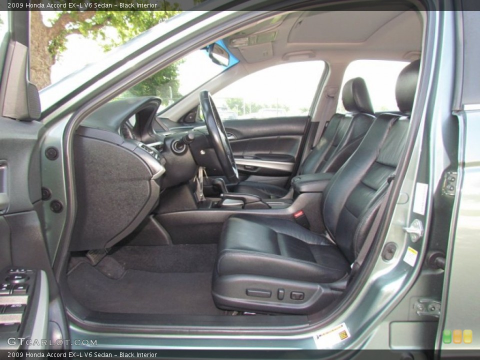 Black Interior Photo for the 2009 Honda Accord EX-L V6 Sedan #66226207