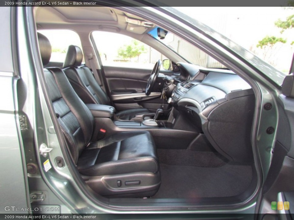 Black Interior Photo for the 2009 Honda Accord EX-L V6 Sedan #66226216