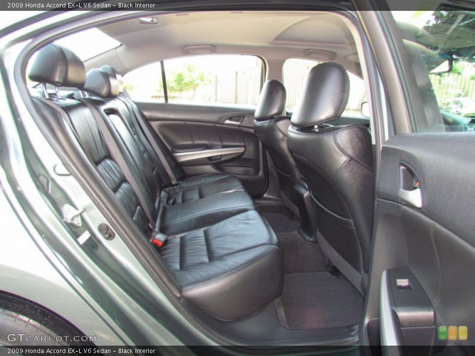 Black Interior Photo for the 2009 Honda Accord EX-L V6 Sedan #66226225