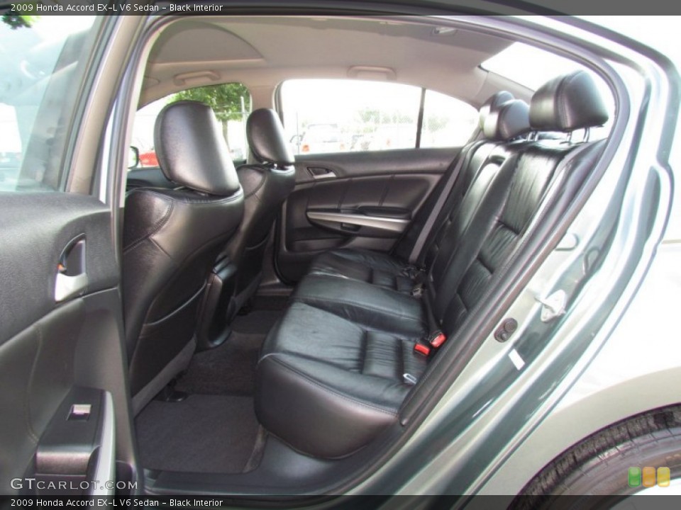 Black Interior Photo for the 2009 Honda Accord EX-L V6 Sedan #66226231