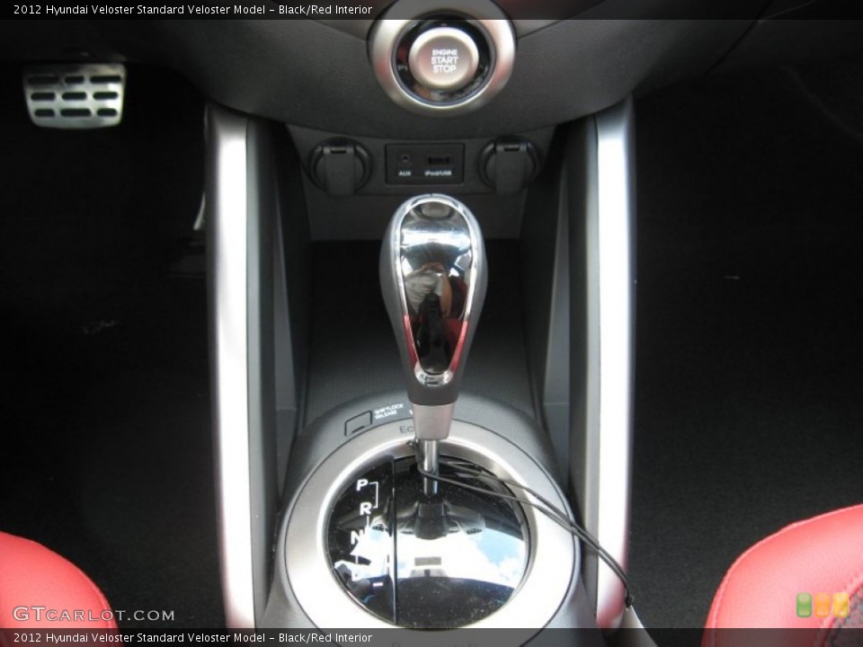 Black/Red Interior Transmission for the 2012 Hyundai Veloster  #66227102