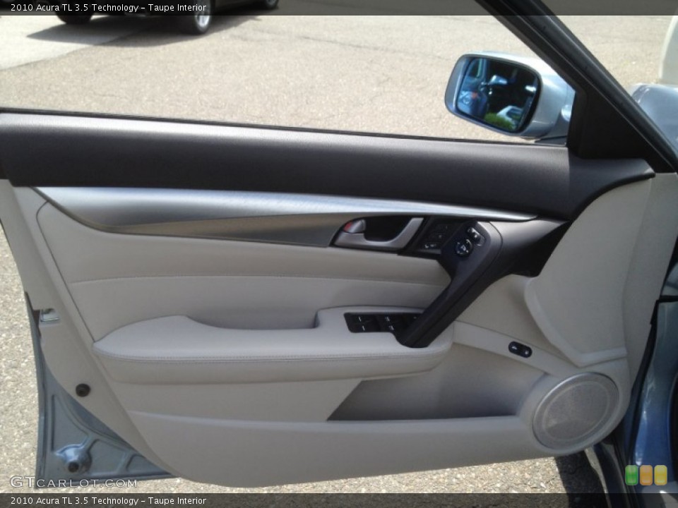 Taupe Interior Door Panel for the 2010 Acura TL 3.5 Technology #66227225