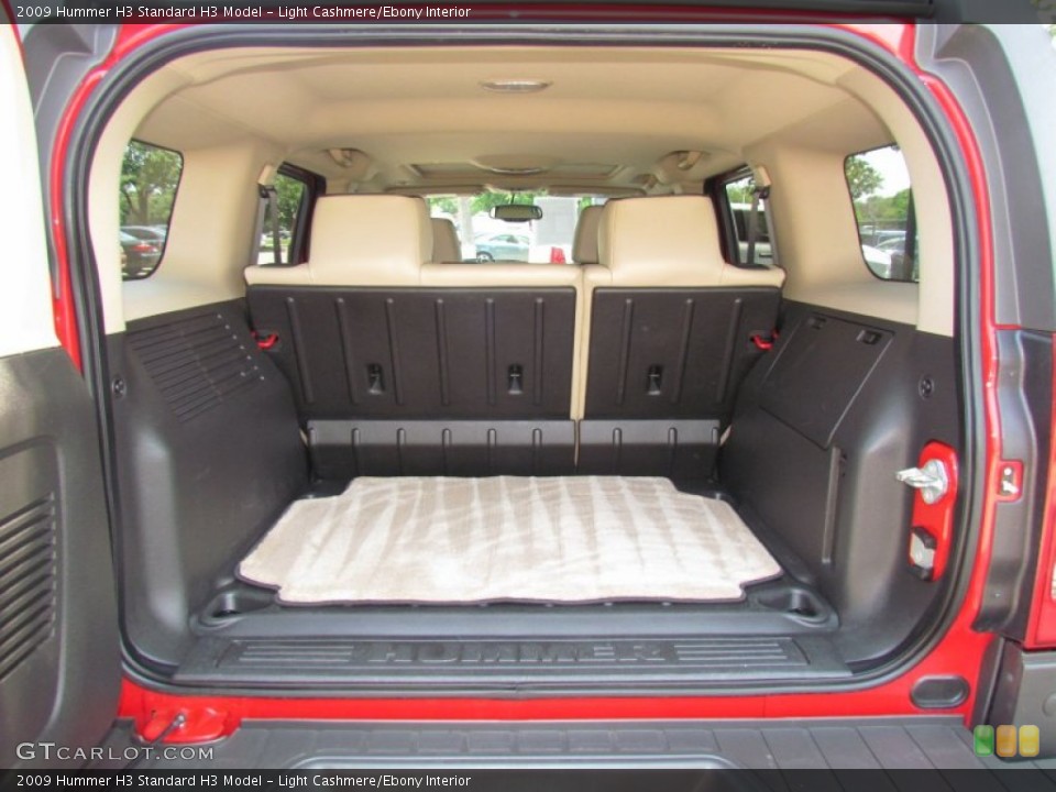 Light Cashmere/Ebony Interior Trunk for the 2009 Hummer H3  #66228104