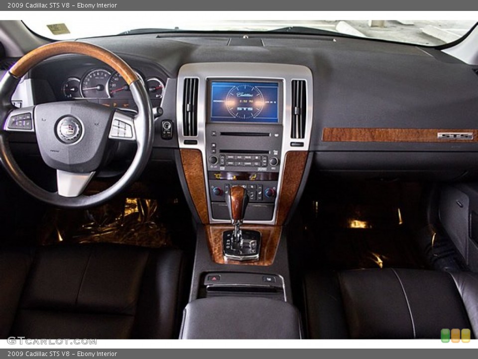 Ebony Interior Dashboard for the 2009 Cadillac STS V8 #66228329