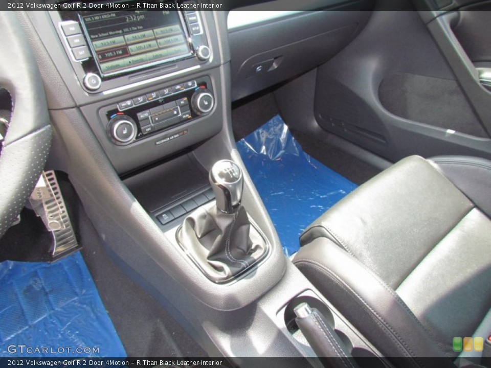 R Titan Black Leather Interior Transmission for the 2012 Volkswagen Golf R 2 Door 4Motion #66228468