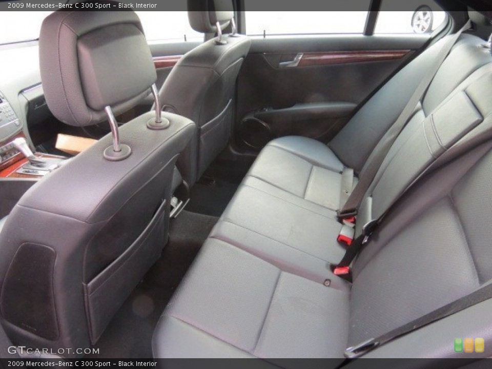 Black Interior Photo for the 2009 Mercedes-Benz C 300 Sport #66229508