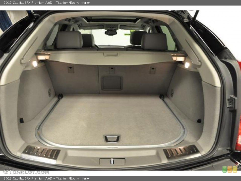 Titanium/Ebony Interior Trunk for the 2012 Cadillac SRX Premium AWD #66234117
