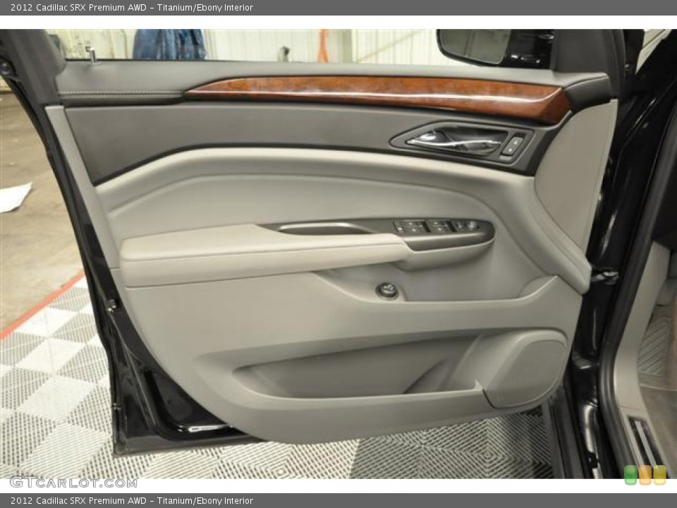 Titanium/Ebony Interior Door Panel for the 2012 Cadillac SRX Premium AWD #66234133