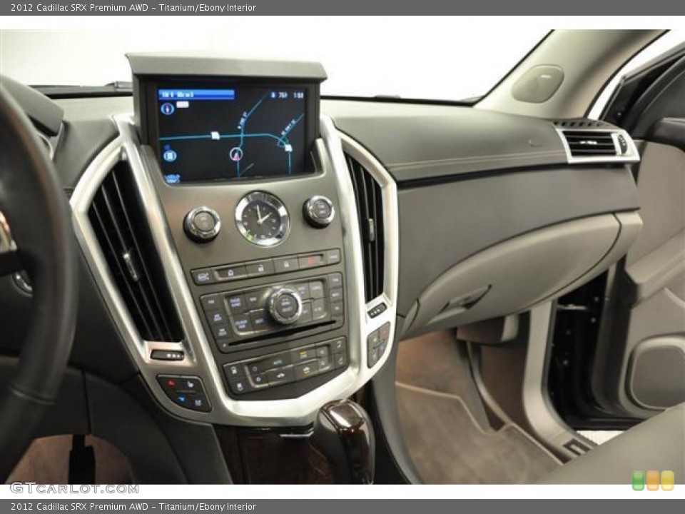 Titanium/Ebony Interior Dashboard for the 2012 Cadillac SRX Premium AWD #66234216