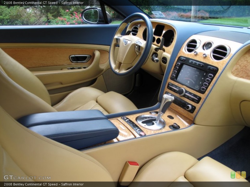 Saffron Interior Photo for the 2008 Bentley Continental GT Speed #66234306
