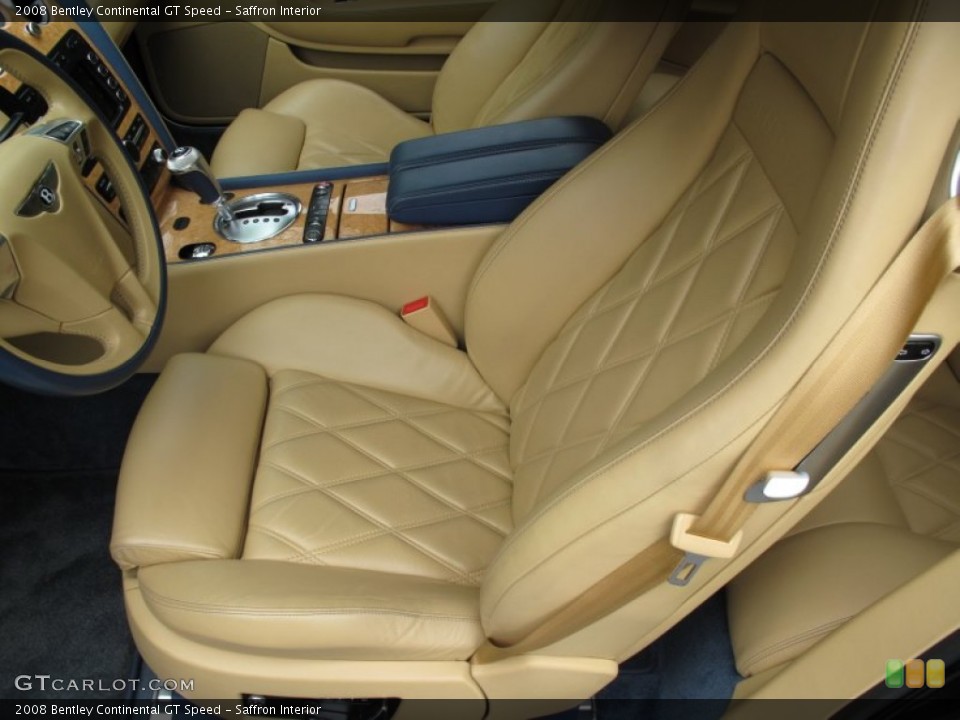 Saffron Interior Front Seat for the 2008 Bentley Continental GT Speed #66234366