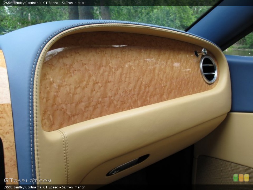 Saffron Interior Dashboard for the 2008 Bentley Continental GT Speed #66234375